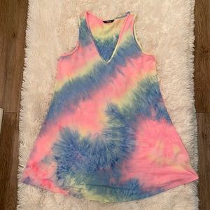 SHEIN Tie Dye Dress Small